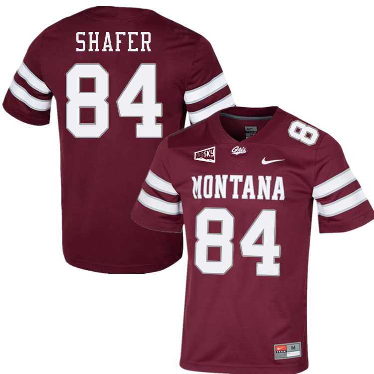 Evan Shafer Montana Jersey,University Of Montana Grizzlies #84 Evan Shafer Jersey Stitched-Maroon